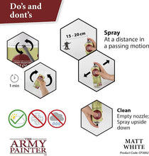 Carica l'immagine nel visualizzatore di Gallery, The Army Painter, Colour Primer Matt White, 400 ml spray acrilico