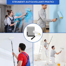 Carica l'immagine nel visualizzatore di Gallery, Rullo in Microfibra per Pittura da 23 cm con Asta di Estensione