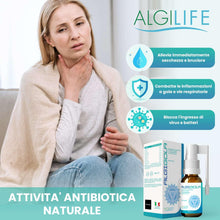 Carica l'immagine nel visualizzatore di Gallery, Spray Gola Antinfiammatorio Forte Per Adulti e Bambini 30 ml. Spray mal di Gola Forte con Lisozima, Vitamina D, Tea Tree
