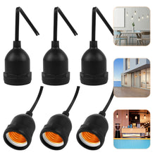 Carica l'immagine nel visualizzatore di Gallery, LiangDian 6PCS Portalampada E27 Impermeabile di Alta Qualità Adattatori Portalampade da Esterno/Interno, Porta Lampada E