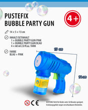 Carica l'immagine nel visualizzatore di Gallery, PUSTEFIX Bubble Party Gun Set di 2 con 4 NF
