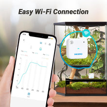 Carica l'immagine nel visualizzatore di Gallery, Inkbird Termometro e Igrometro WiFi,Sensore di Temperatura e Umidità Interno con App Archiviazione Dati Casa,Termometro 