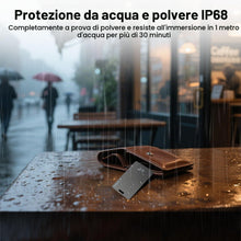 Carica l'immagine nel visualizzatore di Gallery, 2 Pezzi di Tracker per Portafoglio per Android, Smart Card di Tracciamento Ricaricabile Senza Fili, Carta di Tracciament