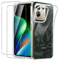Carica l'immagine nel visualizzatore di Gallery, Cover per Xiaomi Redmi 17 4G/5G/POCO C95 Pro 4G + [2 Pezzi] Vetro Temperato
