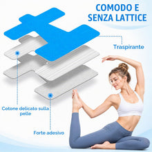 Carica l'immagine nel visualizzatore di Gallery, 30 pezzi di Kinesiotape per Alluce Valgo, Tape Kinesiologico Pre-tagliato per Correzione e Sollievo dal Dolore, Traspira