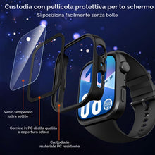 Carica l'immagine nel visualizzatore di Gallery, iVoler 3 Pezzi Cover con Vetro Temperato per Huawei Watch Fit 4, Copertura Completa Pellicola Protettiva Custodia Antiur