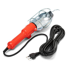 Carica l'immagine nel visualizzatore di Gallery, Velamp Lampada portatile da lavoro - Attacco lampadina E27 – 60W Max - Con gancio girevole - Cavo 10 metri - Spina picco