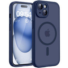 Carica l'immagine nel visualizzatore di Gallery, TOCOL Cover Magnetica per iPhone 15 6,1 Pollic, Compatibile con MagSafe, Protezione Fotocamera Integrata, Custodia Antiu