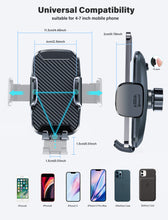 Carica l'immagine nel visualizzatore di Gallery, Porta Cellulare da Auto [Super potenza di aspirazione] Supporto Cellulare Auto Ventosa per Cruscotto/Parabrezza,360° di 