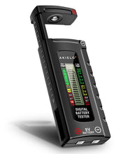 Carica l'immagine nel visualizzatore di Gallery, AKIELO+ Tester Digitale per Batterie – Display LCD di Facile Lettura – Nessuna Batteria Necessaria – Verificatore Univer