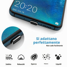 Carica l'immagine nel visualizzatore di Gallery, Tappi Anti-Polvere, 2 Pezzi di Tappi Antipolvere USB C,Tipo C Porta Ricarica, Adatto per la Maggior Parte degli Smartpho