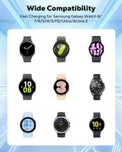 Carica l'immagine nel visualizzatore di Gallery, MoKo Caricatore di Tipo C per Samsung Galaxy Watch 8/7/Ultra/6/5/4/3/FE