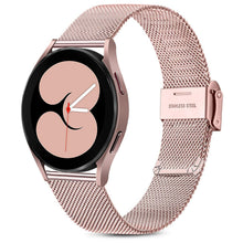 Carica l'immagine nel visualizzatore di Gallery, Issinlky Cinturino per Samsung Galaxy Watch 4, 20mm cinturino Acciaio Inossidabile Metallo per Galaxy Watch 7/FE/6/5/4 4