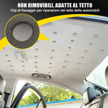 Carica l'immagine nel visualizzatore di Gallery, 60 Pezzi Kit di Riparazione del Tetto dell'Auto Rivetti per Riparazione Tetto Auto Universale Bottone per Riparare Tessu