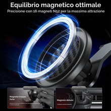Carica l'immagine nel visualizzatore di Gallery, SYNCWIRE MagSafe - Supporto magnetico da auto per cruscotto universale, schermo Tesla, braccio pieghevole in lega di all