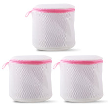 Carica l'immagine nel visualizzatore di Gallery, Flintronic Borse per Bucato con Zip e Rete, 3pz(Rosa)