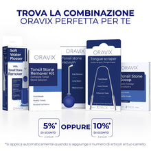 Carica l'immagine nel visualizzatore di Gallery, Oravix Pipetta Per Calcoli Tonsillari, Aspiratore Tonsille, 3-in-1 Kit Tonsilloliti Rimozione, Rimedio Alito Cattivo, Ri