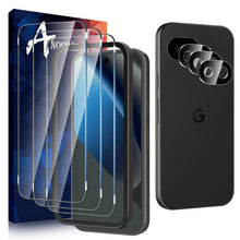 Carica l'immagine nel visualizzatore di Gallery, Anoowkoa 3+3 Pezzi Vetro Temperato per Google Pixel 10a 5G + Fotocamera Pellicola Protettiva,Protezione Schermo Anti Gra