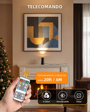 Carica l'immagine nel visualizzatore di Gallery, Faretti da Pavimento per Interni Uplight LED 5W E27, Luci Direzionali con Telecomando e Timer, 3 Temperature di Colore D