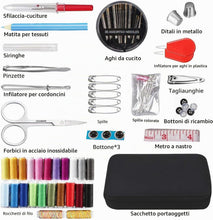 Carica l'immagine nel visualizzatore di Gallery, Set da cucito, 97 pezzi, accessori da cucito, 24 bobine di filo