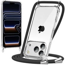 Carica l'immagine nel visualizzatore di Gallery, caslord Trasparente Cover con Cordino per iPhone 18 Pro/17 Pro