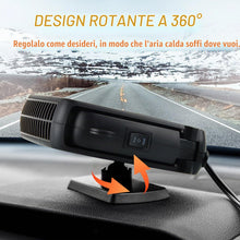 Carica l'immagine nel visualizzatore di Gallery, Riscaldatore per Auto, Riscaldatore Auto 12v, Stufetta per Auto, Riscaldatore per Auto Portatile, Regolazione Libera a 3