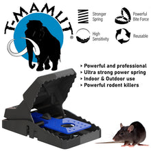 Carica l'immagine nel visualizzatore di Gallery, T-MAMUT Trappola Per Topi Grandi 21cm 4 Trappole Per Topi Professionali Riutilizzabili Molto Potenti Per Interno Ed Este