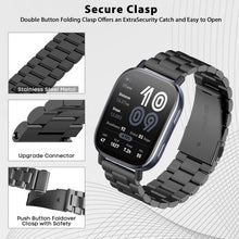Carica l'immagine nel visualizzatore di Gallery, 22mm Metallo Cinturino Compatibile con Redmi Watch 5 Active/5 Lite/Amazfit Bip 6/Bip 5/Amazfit Balance/Balance 2, Cintur