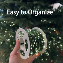 Carica l'immagine nel visualizzatore di Gallery, Luci a LED Luminose per Albero di Natale, Lucine LED Esterno a Batteria