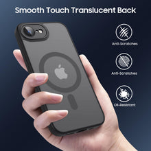 Carica l'immagine nel visualizzatore di Gallery, Amzpas Cover Magnetic per iPhone 16e/17e, Custodia Protettiva Completa con Magsafe,Traslucida Opaca Posteriore Sottile A