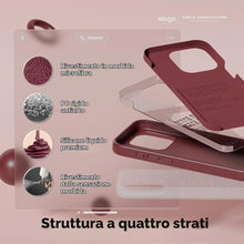 Carica l'immagine nel visualizzatore di Gallery, elago Cover in Silicone Liquido per iPhone 15 Pro