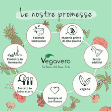 Carica l'immagine nel visualizzatore di Gallery, Vegavero Circolazione Gambe | 120 capsule | 100% NATURALE con Centella Asiatica, Mirtillo Nero, Equiseto, Vite Rossa e R