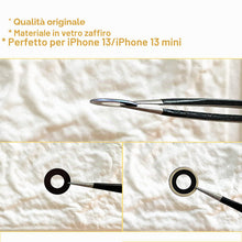 Carica l'immagine nel visualizzatore di Gallery, Lente di Ricambio in Vetro per Fotocamera Posteriore per iPhone 13 &amp;13 Mini