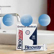 Carica l'immagine nel visualizzatore di Gallery, Rinoway® Sali Isotonici per Lavaggi Nasali 0,9% - 30 Bustine da 2,25 g
