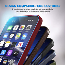 Carica l'immagine nel visualizzatore di Gallery, Deppa Pellicola Protettiva Anti-Luce Blu per iPhone 18 Pro/17 Pro, 2 Pezzi