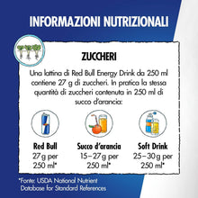 Carica l'immagine nel visualizzatore di Gallery, Red Bull Energy Drink Original 250 ml 8 Lattine