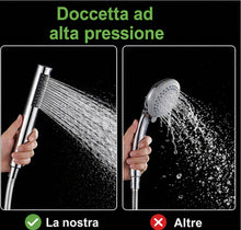 Carica l'immagine nel visualizzatore di Gallery, Doccino per Doccia, Cromo (Argento (con tubo dell'acqua))