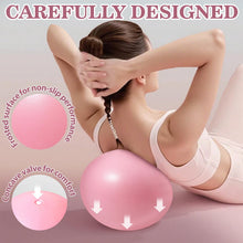 Carica l'immagine nel visualizzatore di Gallery, Vortix 3/6 palline da pilates, 25 cm, anti-esplosione e antiscivolo, piccola palla da ginnastica con tubo gonfiabile, pa