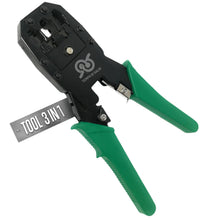 Carica l'immagine nel visualizzatore di Gallery, Tempo di Saldi Pinza Crimpatrice Rj45 RJ11 RJ12 Multifunzione 3-in-1 per Cavo di Rete Ethernet LAN, Strumento per Crimpa
