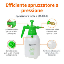 Carica l'immagine nel visualizzatore di Gallery, Amazon Basics Irroratore a pressione con meccanismo di erogazione bloccabile, 2 litri
