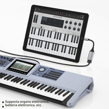 Carica l'immagine nel visualizzatore di Gallery, Adattatore Lightning a USB per iPhone [Apple MFi Certificato], OTG per iPad Supporta Disco, Lettore di Schede, Mouse, Ta