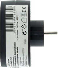 Carica l'immagine nel visualizzatore di Gallery, Zenitech - Presa Biplite Schuko 16A - ABS - Compatibilità con Dispositivi ad Alto Consumo, Protezione Elettrica - Design