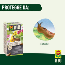 Carica l'immagine nel visualizzatore di Gallery, COMPO BIO Antilumache Fer®, Lumachicida in granuli, Pronto Uso, 200g