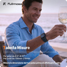 Carica l'immagine nel visualizzatore di Gallery, Fullmosa Cinturino per Apple Watch Ultra 4/3/2/1 49/46/44mm in Vera Pelle