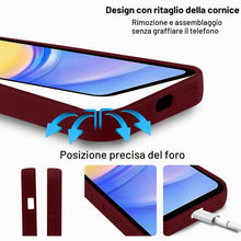 Carica l'immagine nel visualizzatore di Gallery, ZhuoFan Cover per Samsung Galaxy A15 5G 6,5”, Aesthetic Leopardata Motivo Custodia Rosso Opaca Ultra Morbida Sottile Leg