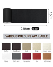 Carica l'immagine nel visualizzatore di Gallery, Pelle Adesiva per Riparazioni, 10x210 CM ecopelle toppe adesive per tessuti, Set Riparazione Ecologico &amp; Senza Odori per