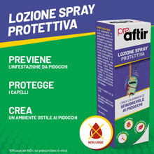Carica l'immagine nel visualizzatore di Gallery, Preaftir Lozione Spray Protettiva, Trattamento Pidocchi e Lendini, 100 ml