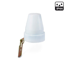 Carica l'immagine nel visualizzatore di Gallery, VELAMP MS012 Interruttore Crepuscolare per Uso Esterno IP44, Bianco