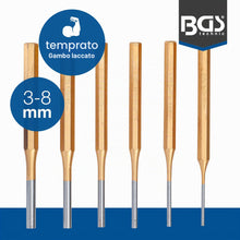 Carica l'immagine nel visualizzatore di Gallery, BGS 1651 | Serie di cacciaspine | 150 mm | 3 - 8 mm | 6 pz.