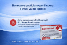 Carica l'immagine nel visualizzatore di Gallery, NAMED Liponamed 30 Compresse Bistrato | Integratore Colesterolo e Trigliceridi con Riso Rosso Fermentato Berberina, Berg